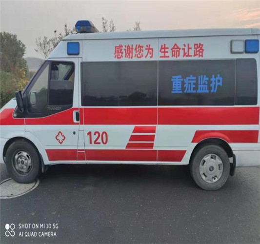 万安救护车出租服务案例3